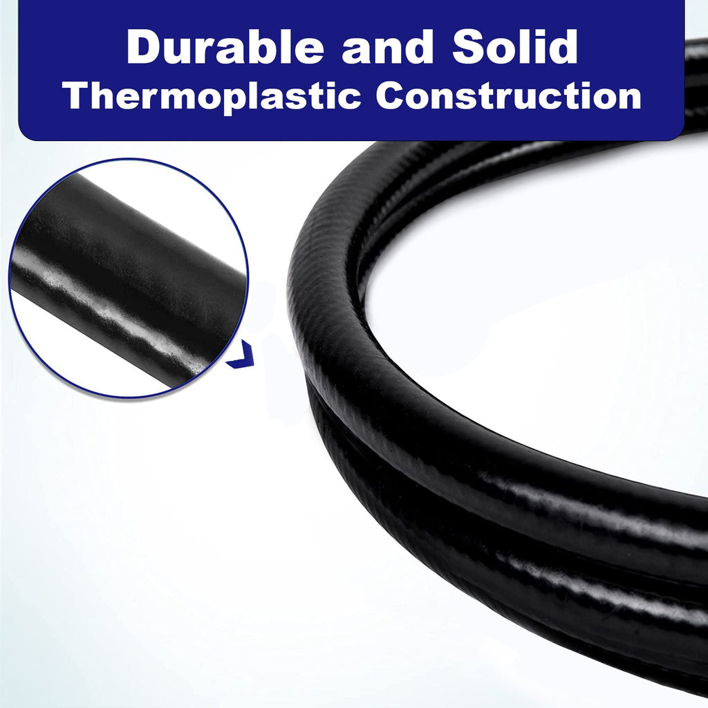 Flame King RV, Van, Trailer, Dual Quick Connect Hose, LP Gas Only, 48 inch, 1/4 inch