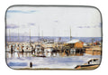 Pass Bait Shop Dish Drying Mat Absorbent Dish Drying Mat Pad for Kitchen Counter Dish Drainer Mat for Countertop, 14 x 21", Multicolor