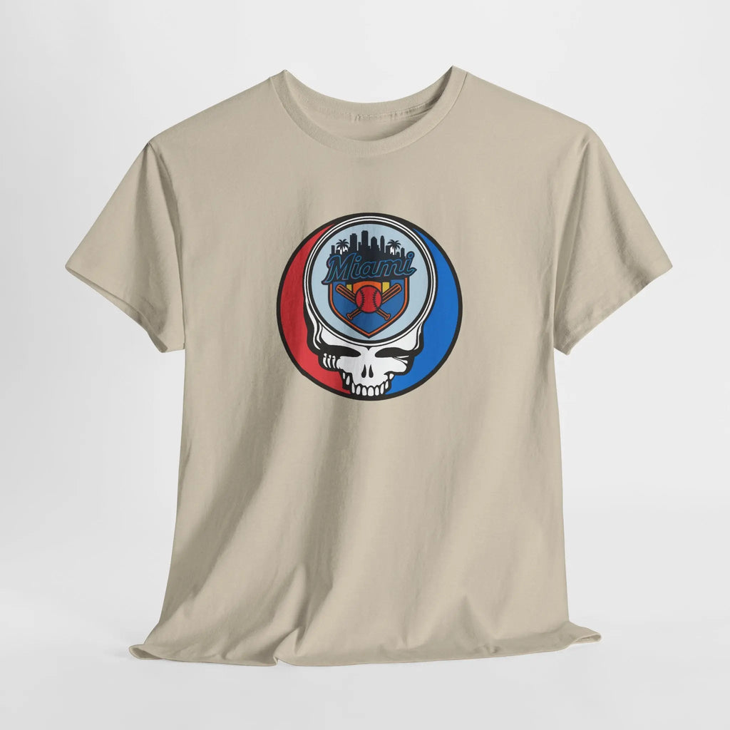 Miami Marlins Original Stealie Grateful Dead T-Shirt