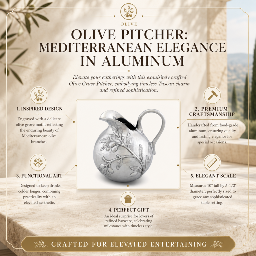 Olive Pitcher