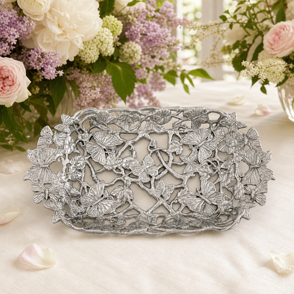 Butterfly Pyrex Holder 3qt