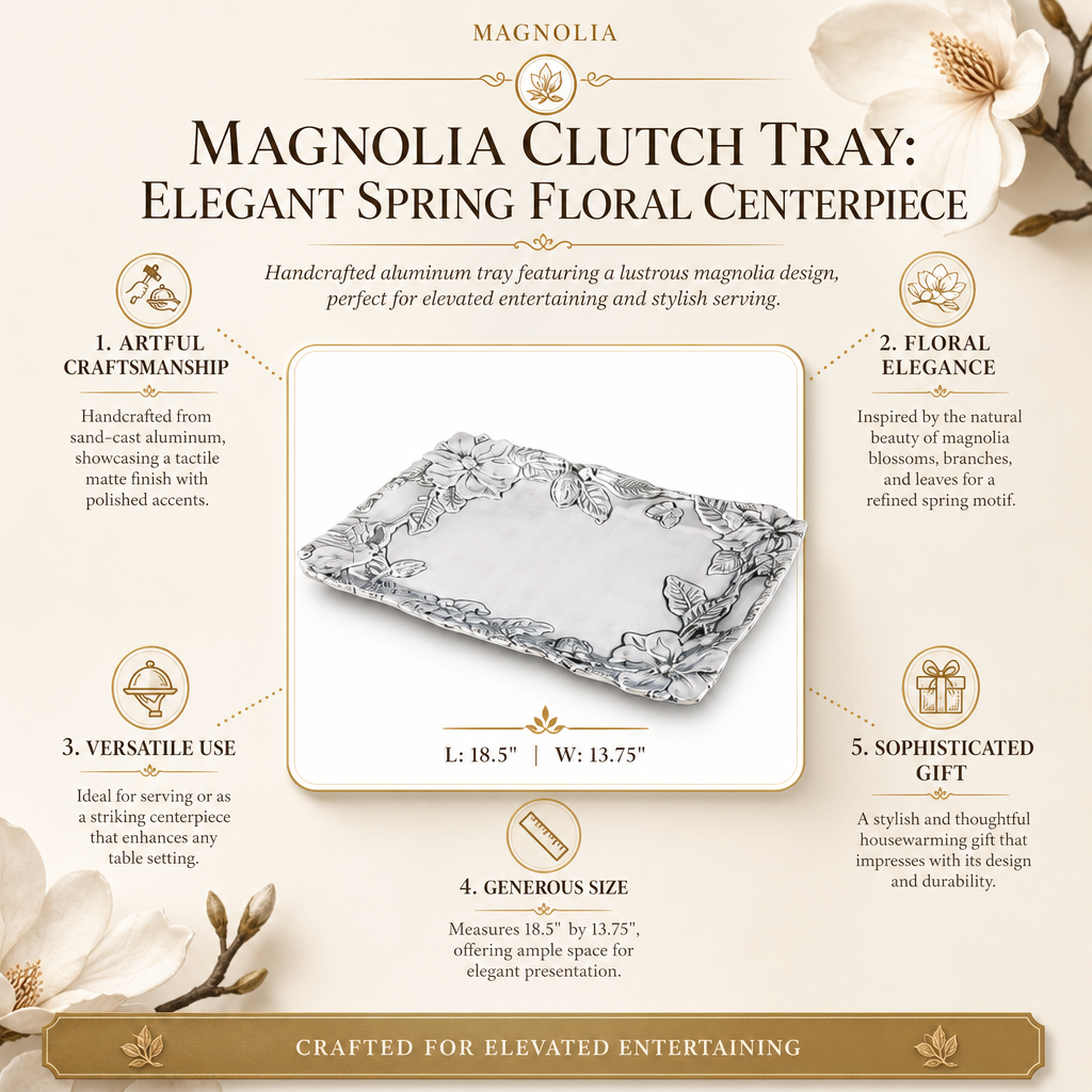 Magnolia Clutch Tray