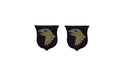 U.S. Army 101st Airborne Division OCP Patch with Hook Fastener (pair)