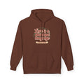 Hoodie — “Love is a Universal Language” Cozy Retro Cabin Graphic Hoodie