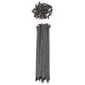 Shadow Conspiracy BMX Straight Spokes 186mm - Black (Pack of 40)