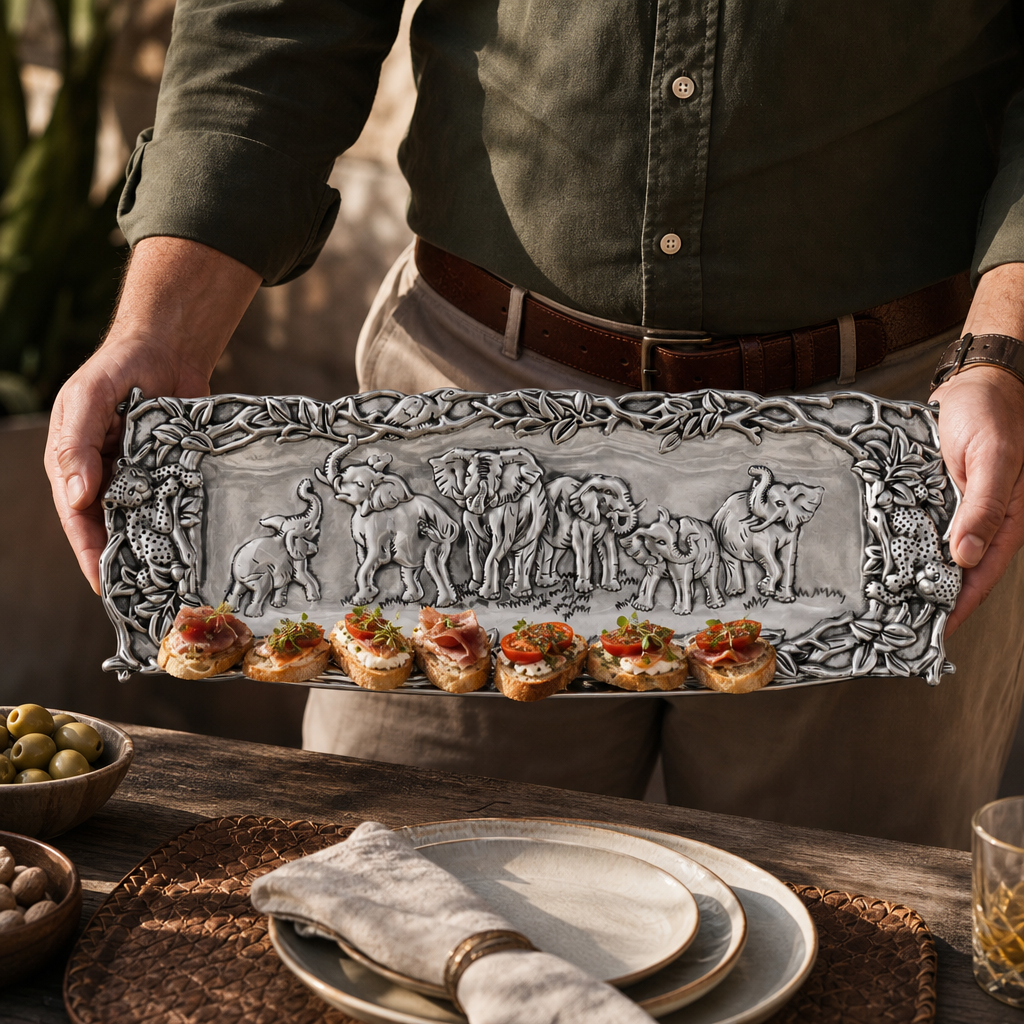 Elephant Oblong Tray