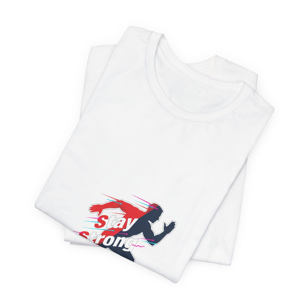 Stay Strong Runner Tee | fitness shirt, workout motivation