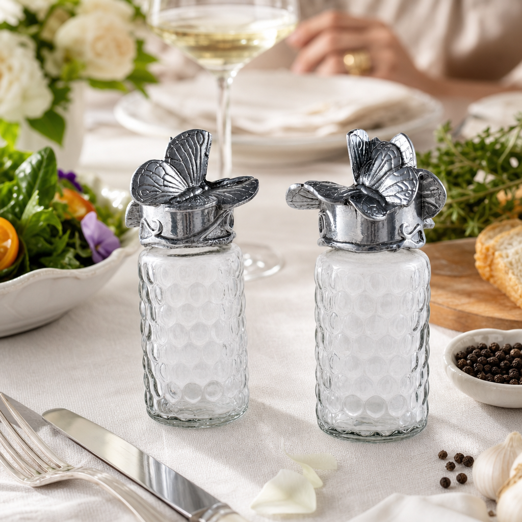 Butterfly Salt and Pepper Set