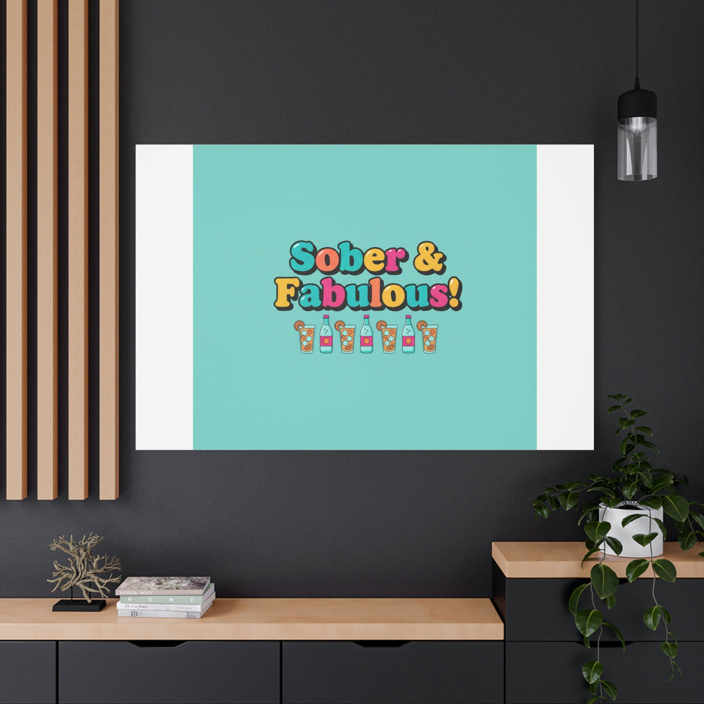 Sober & Fabulous! Canvas | Dry January, Mocktail Trend