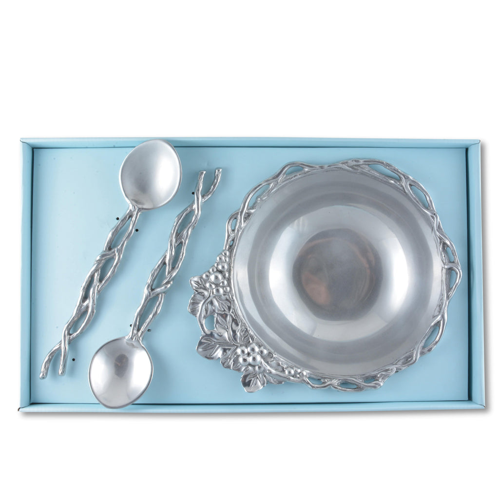 Grape Open Vine Salad Set 3-Pc