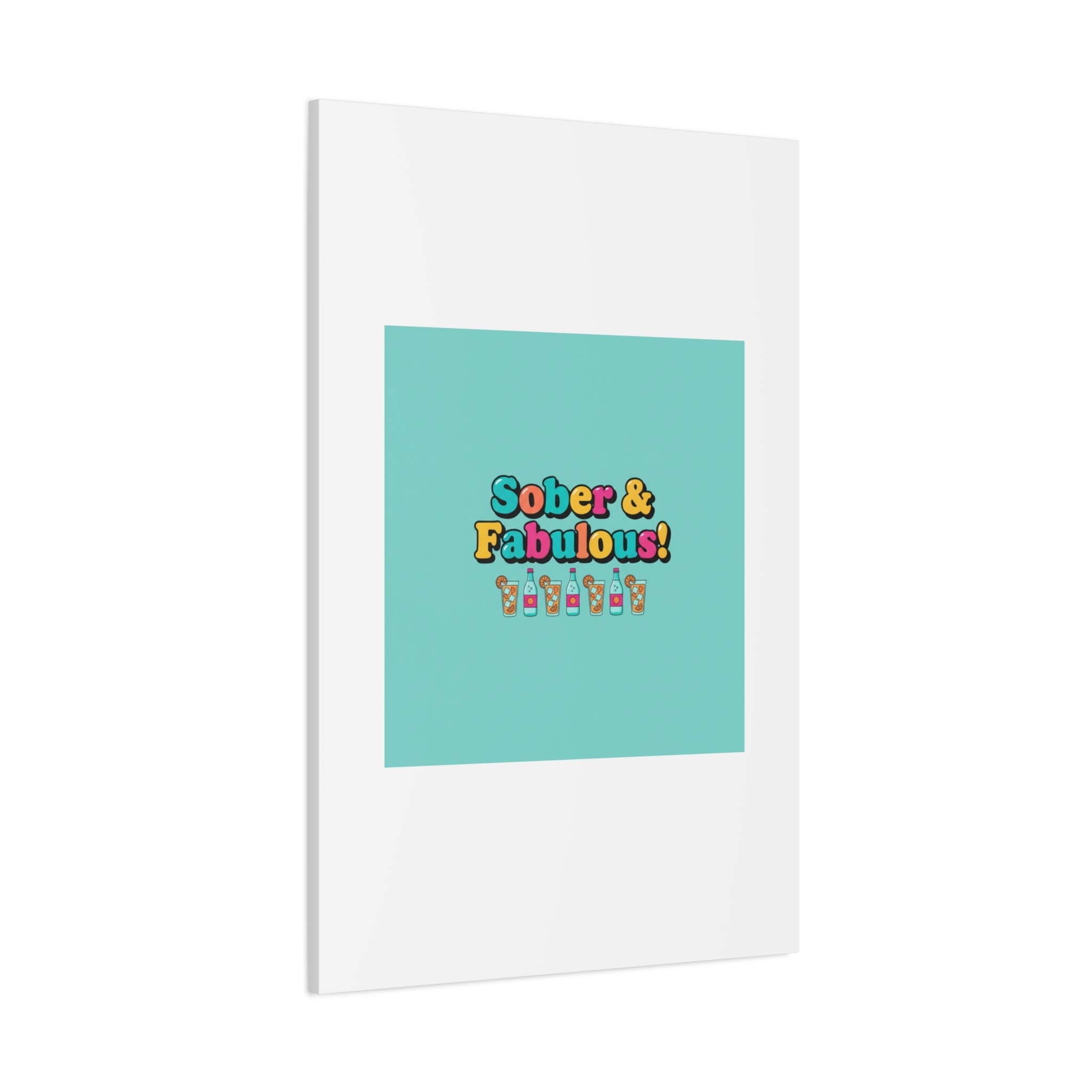 Sober & Fabulous! Canvas | Dry January, Mocktail Trend