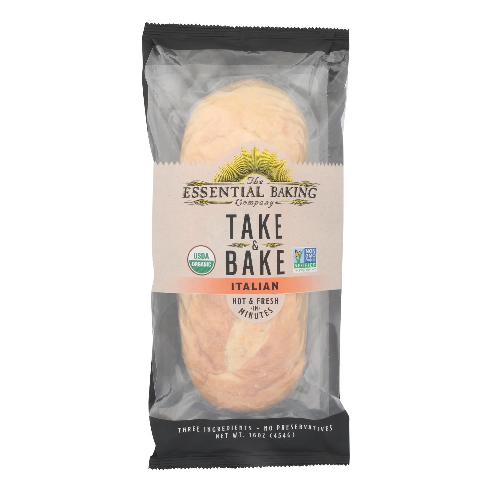 Essential Baking Company Thin and Crispy Italian Bread (Pack of 16) - 16 Oz