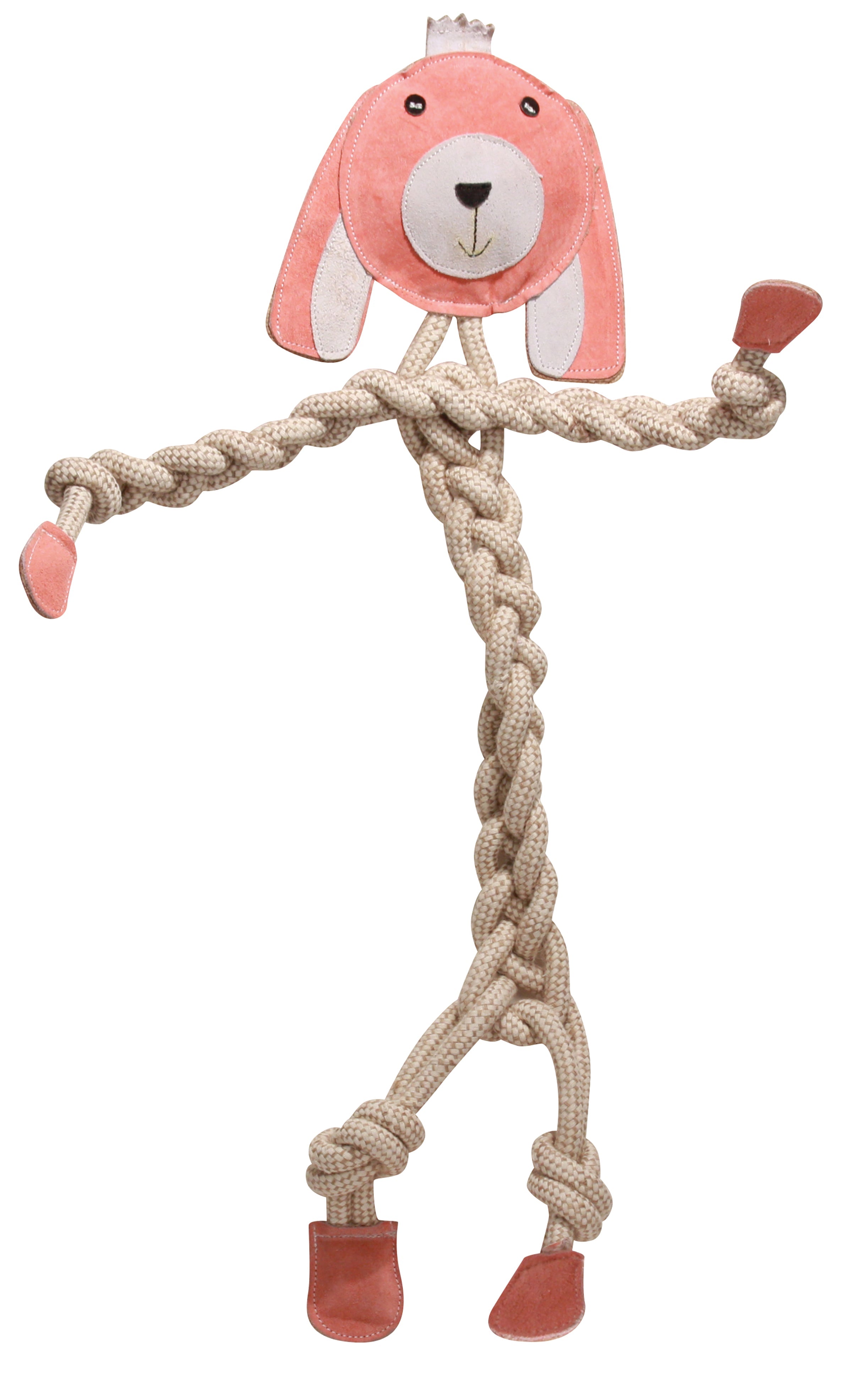 Natural Rope Knottie® Dog Toys, 3 Pack, XL (16mm rope diameter)