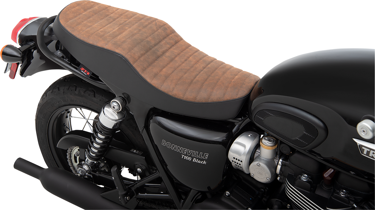 Z1R, Z1R Retro Seat - Classic Brown/Black with 3/16” ABS Thermoformed Base - Part #0810-2224