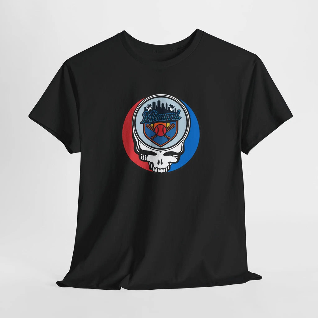 Miami Marlins Original Stealie Grateful Dead T-Shirt