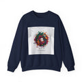 Painterly Abstract Floral Swirl Sweatshirt | artsy brushstroke apparel