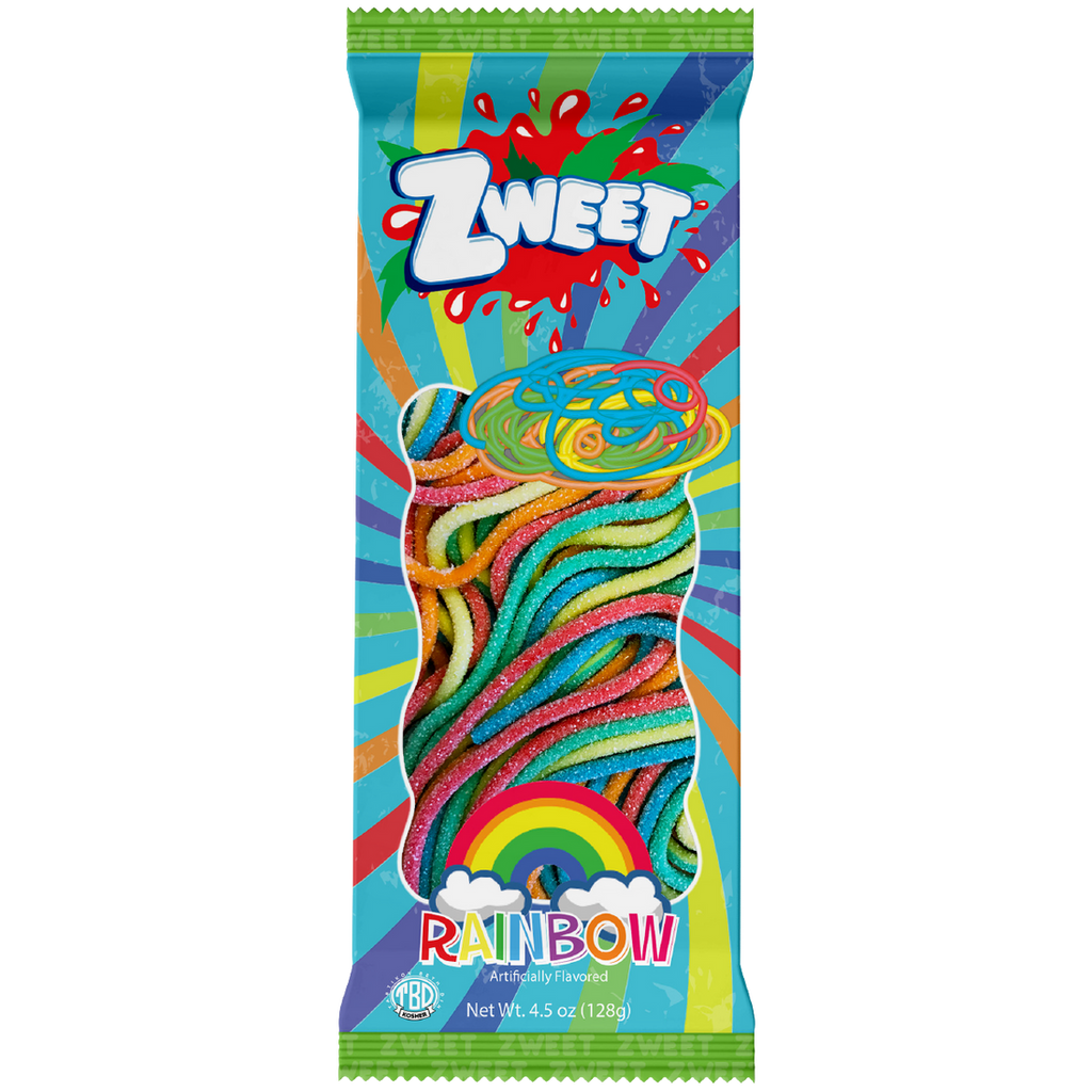Sour Silly Spagetti | Zweet | 4.5 oz (12 Pack)