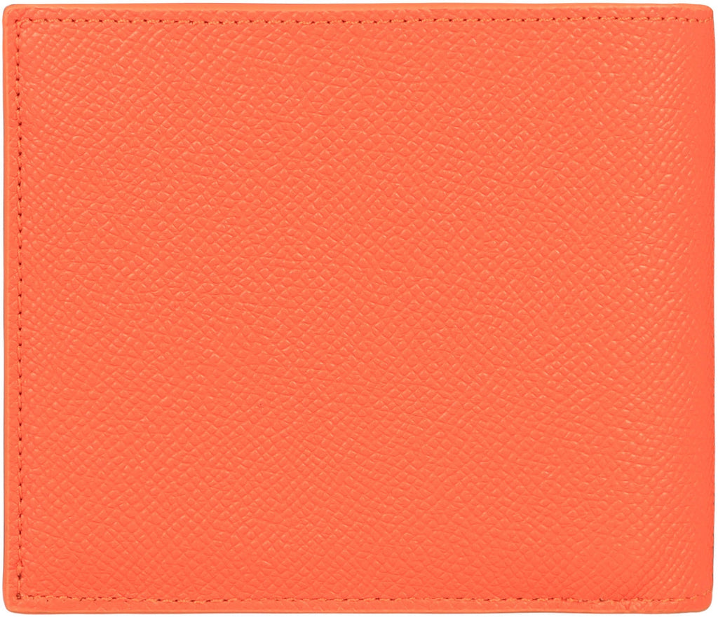 CELINE Bi-Fold Leather Wallet - 11 cm x 10 cm