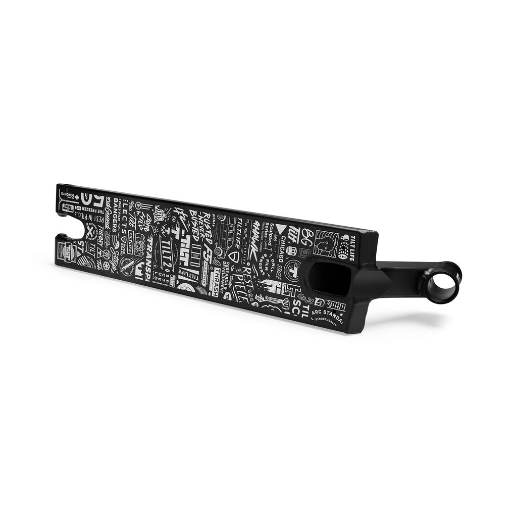 Tilt Ten Year Deck 22" - Black