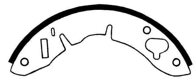 Porterfield Brake Shoes for 1970 MG MIDGET w/Front Discs