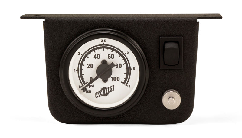 AIRLIFT Load Controller II - Single Gauge w/ Lps 5 PSI Min.