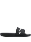Givenchy Logo Rubber Pool Slides