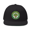 Embroidered Flat Bill Cap