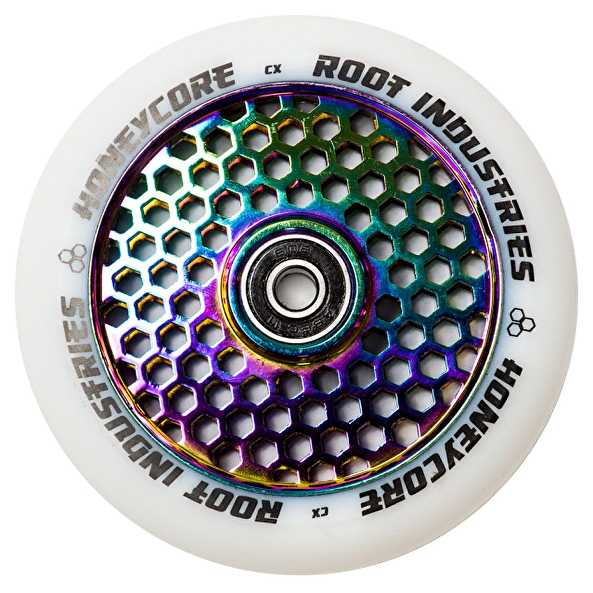 Root Industries HoneyCore Wheels 110mm - White/Rocket Fuel (Pair)