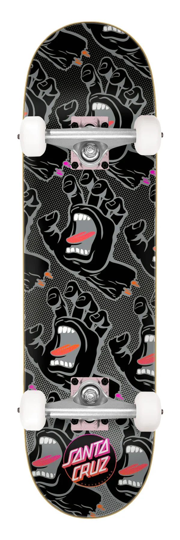 Santa Cruz XL Gradient Hands Skateboard Complete - 8.5″