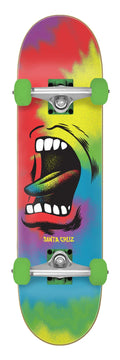 Santa Cruz Full Big Mouth Tie Dye Skateboard Complete - 8″