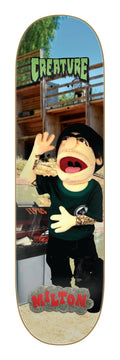 Creature Milton Martinez Fuzzy Fiends Skateboard Deck - 8.6"