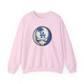 Los Angeles Dodgers Original Stealie Grateful Dead Crewneck Grateful Dead Sweatshirt
