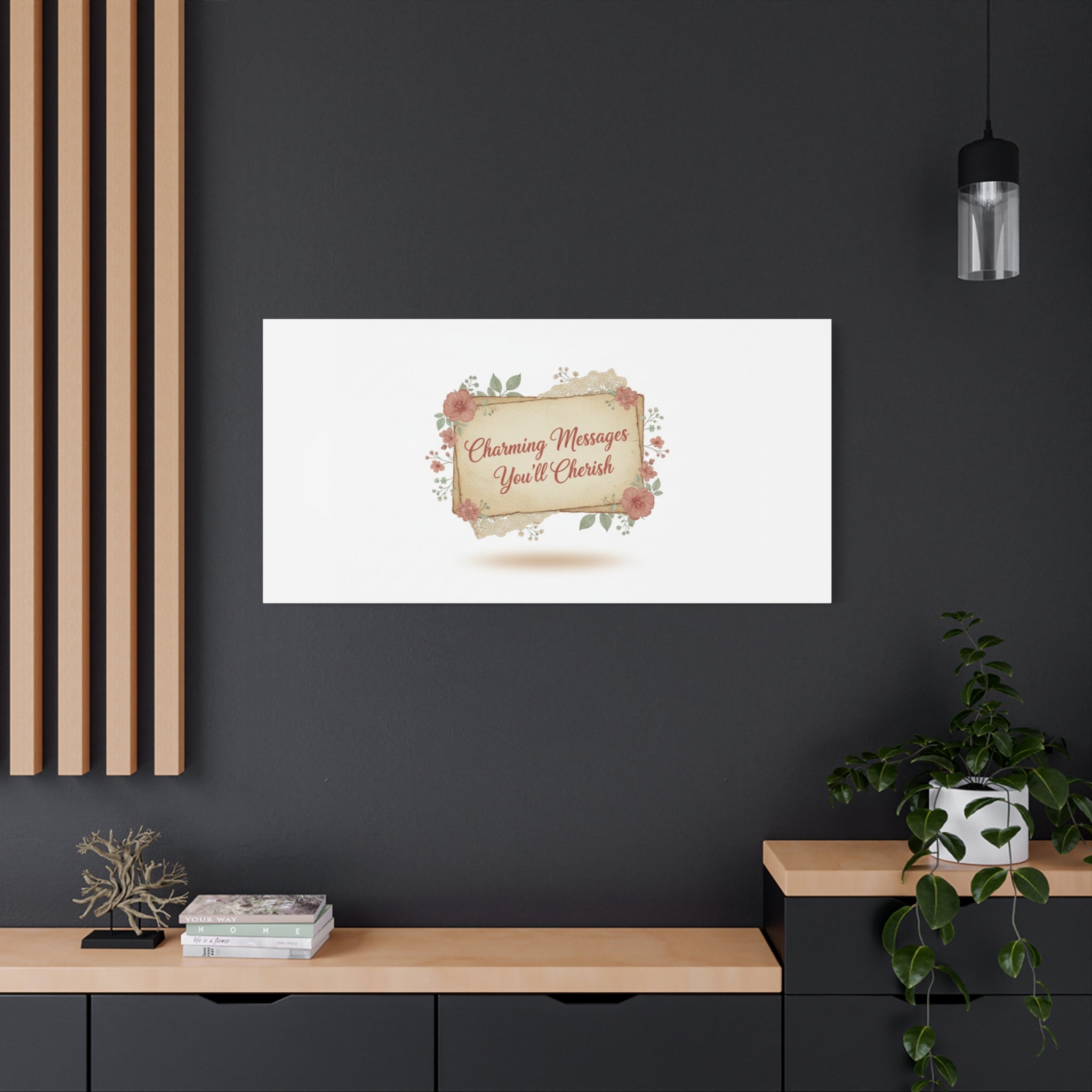 Love Letter Collage Canvas, Vintage Letter Art, Wax Seal Romance Print