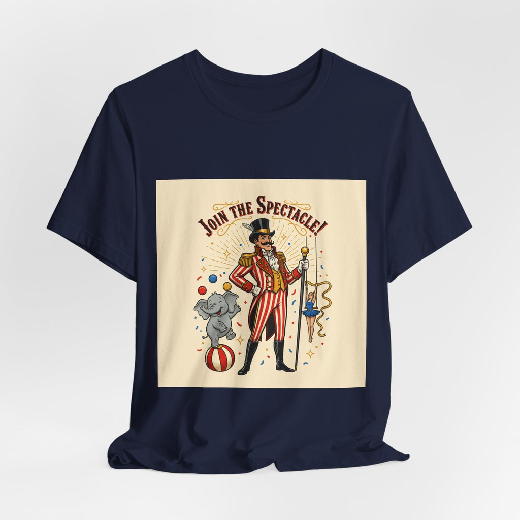 Vintage Circus Ringmaster Tee | vintage carnival design, big top shirt