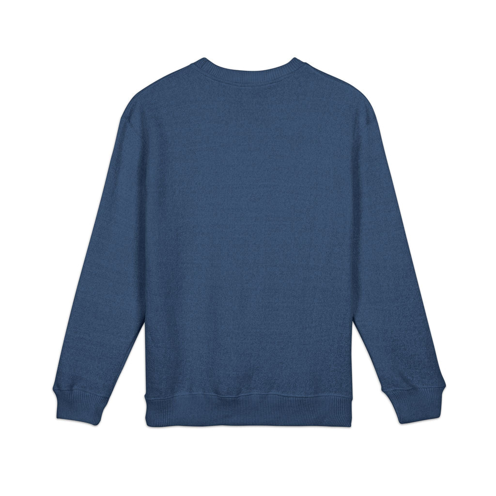 Dog Meme Nantucket Embroidered Crewneck Sweatshirt — Coastal Sealife Patch