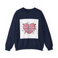 Not Your Valentine Crewneck Sweatshirt | ironic valentines, sarcastic hearts
