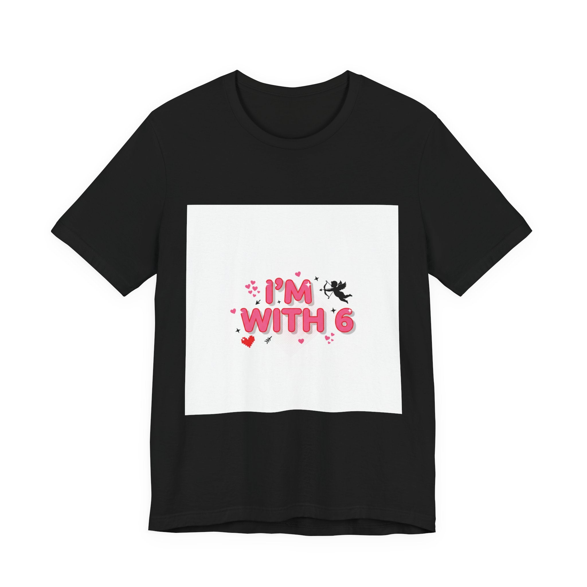 Valentine's I with 6 for 7 grid Tee