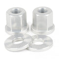Shadow Conspiracy Featherweight Alloy Axle Nuts 3/8" - Raw Polish