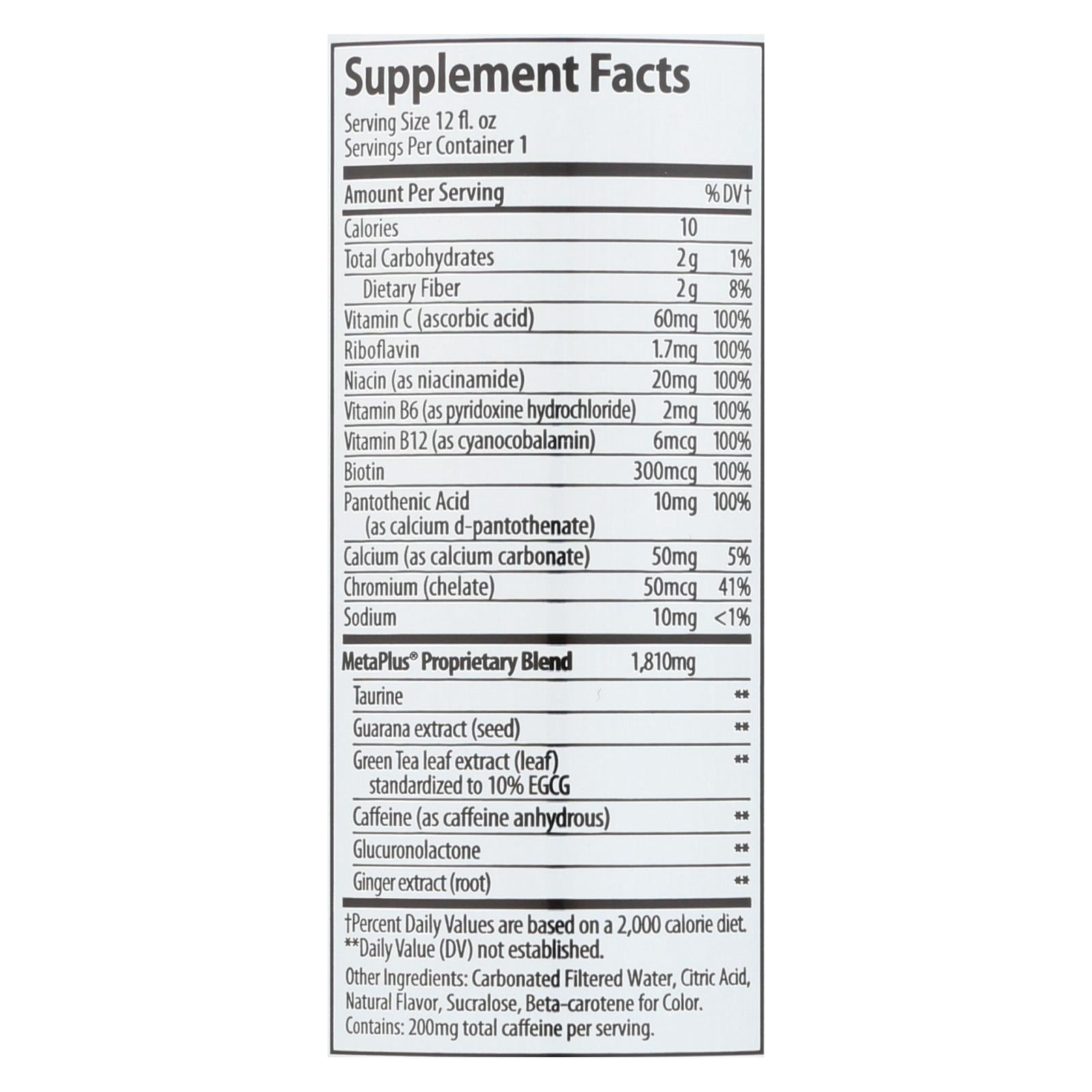 Celsius Sparkling Orange, Case of 12 - 12 Fl Oz