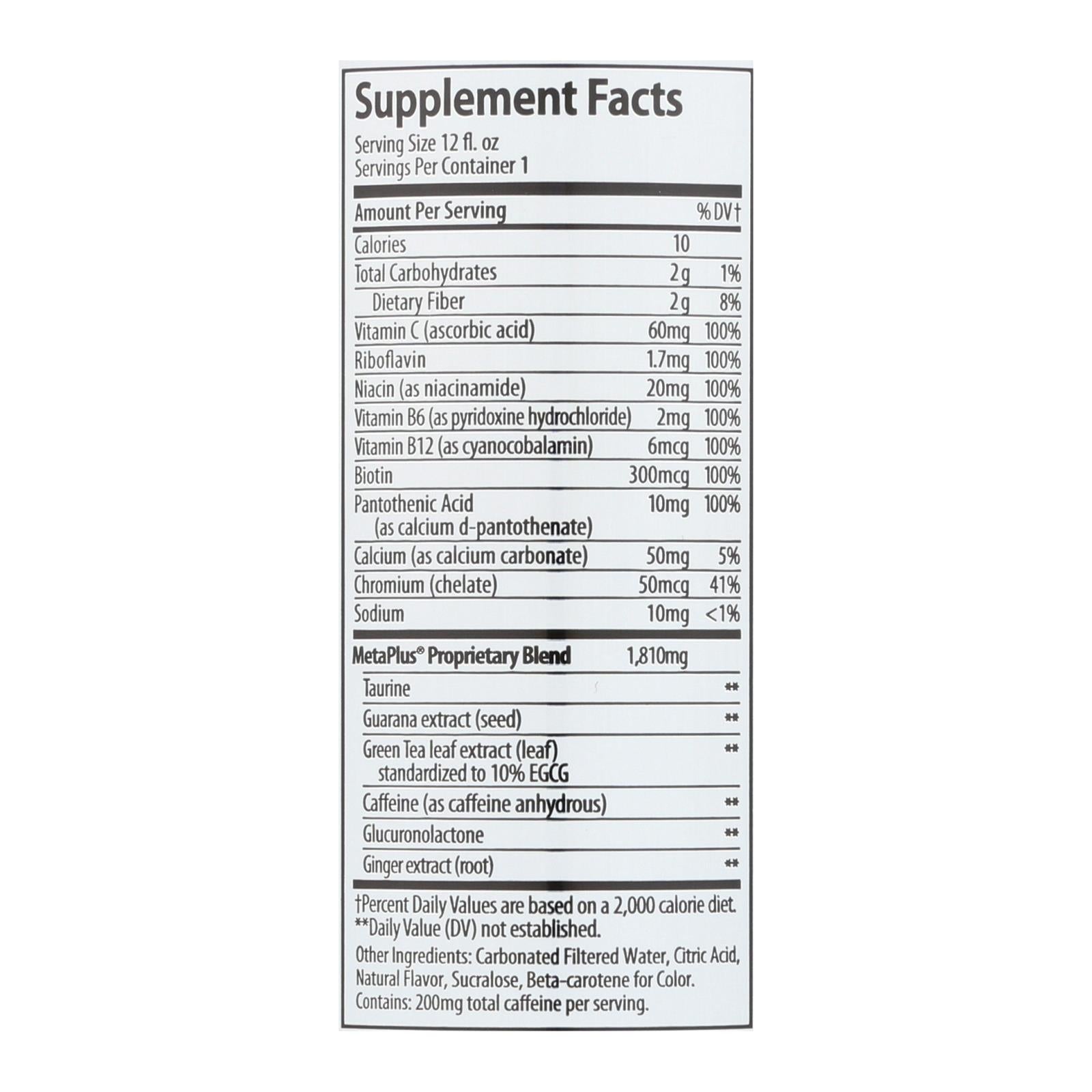 Celsius Sparkling Orange, Case of 12 - 12 Fl Oz