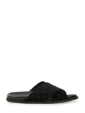 GUCCI Men's GG Pattern Slider Sandals - Stylish Comfort for Spring/Summer 2025, Made in Italy