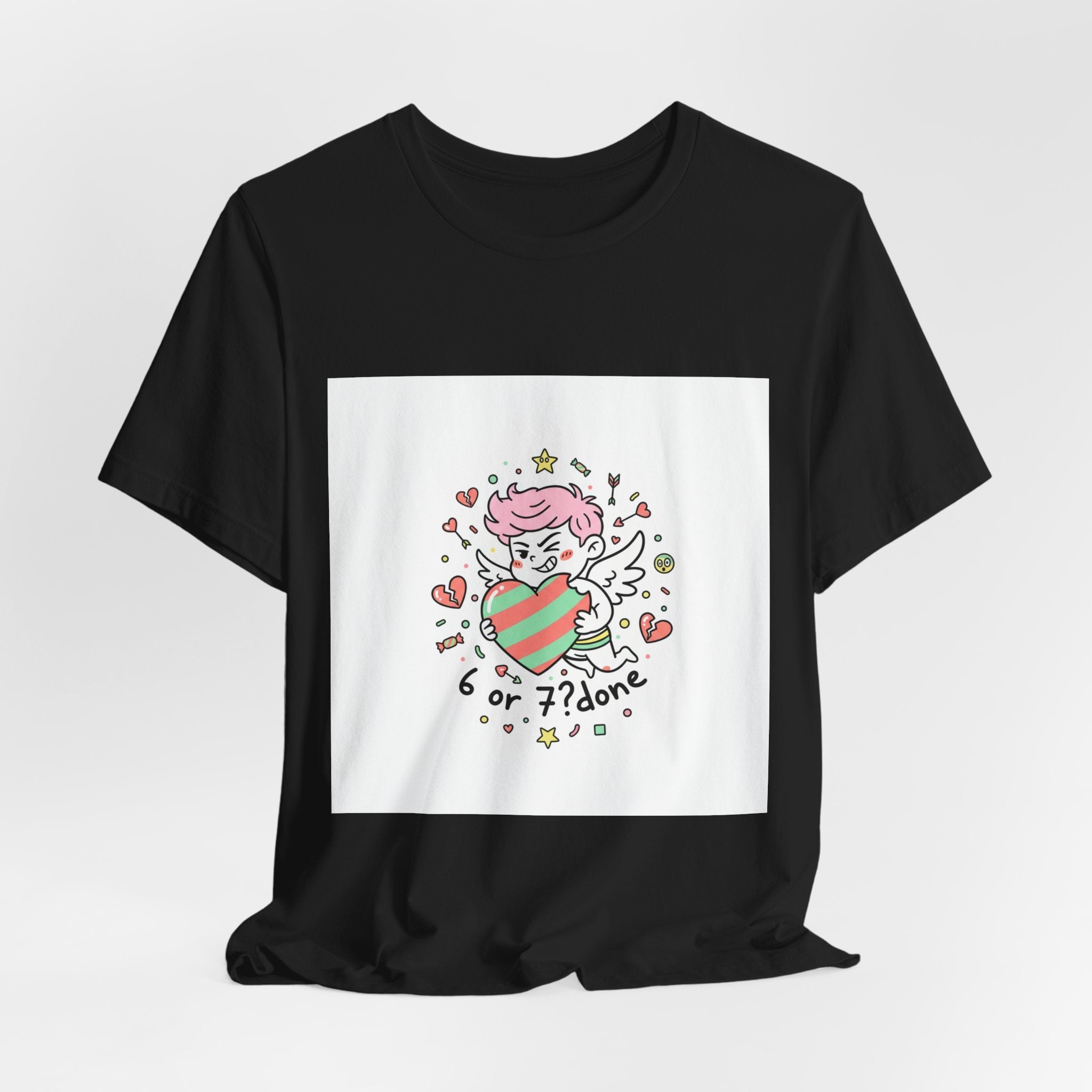 6 7 Weird Cupid Crewneck | Viral Valentine's Sweatshirt | Funny Quirky Love