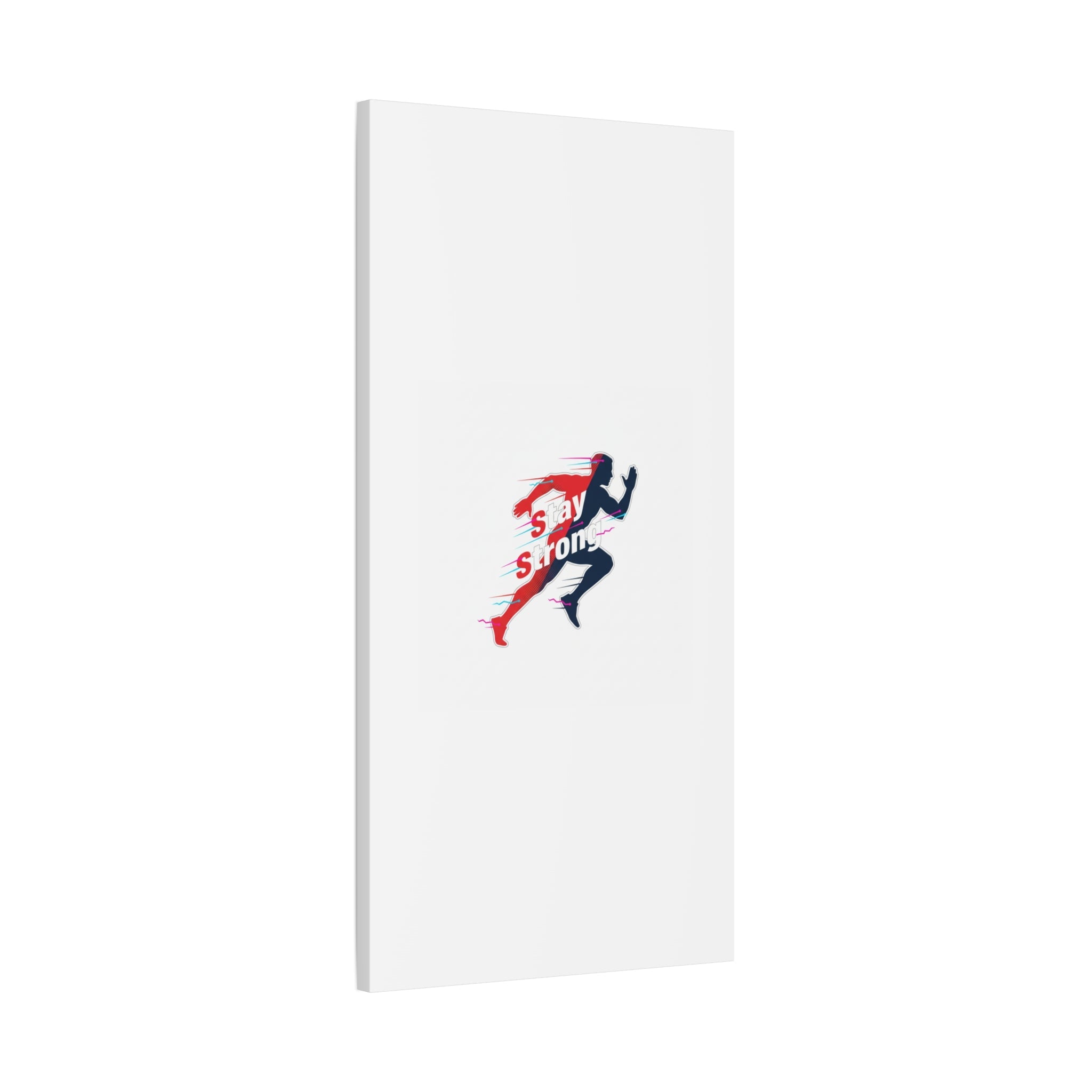 Stay Strong Runner Canvas | Fitness Motivation, Gym Wall Art