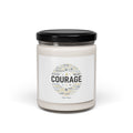 Courage word cloud Soy Candle | Fresh-Start Minimalism, Calm Renewal