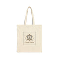 Ornate Brooch Emblem Tote | Vintage Formalwear Accents, Baroque Print