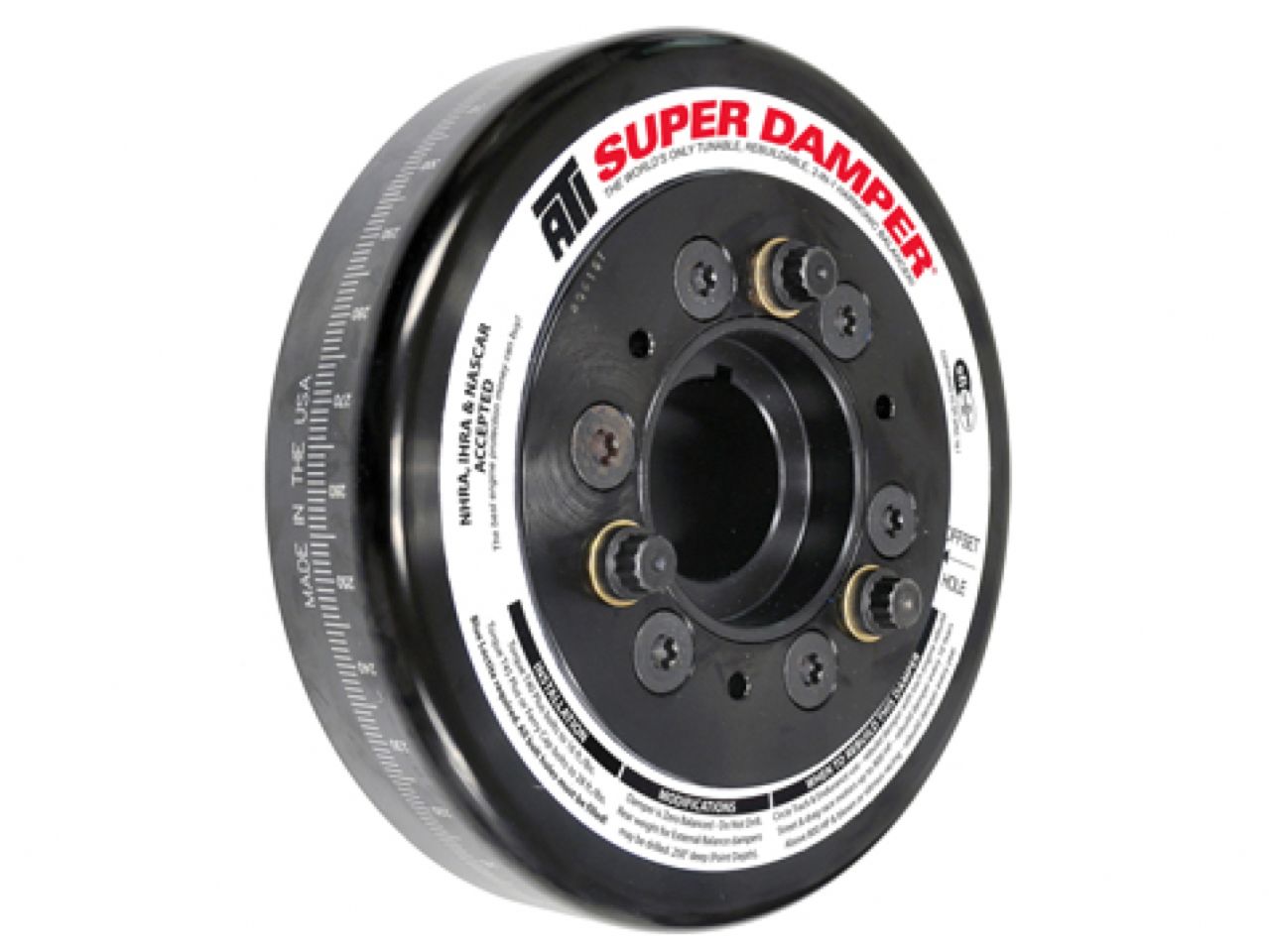 ATI Performance Products Damper - 7 - Aluminum - Chevy Ls1 3 Ring