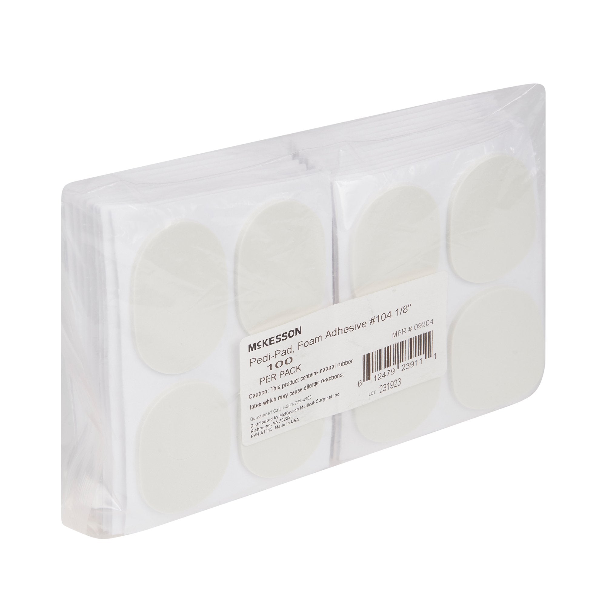 McKesson Pedi-Pad Foot Pad, Size 104 9204