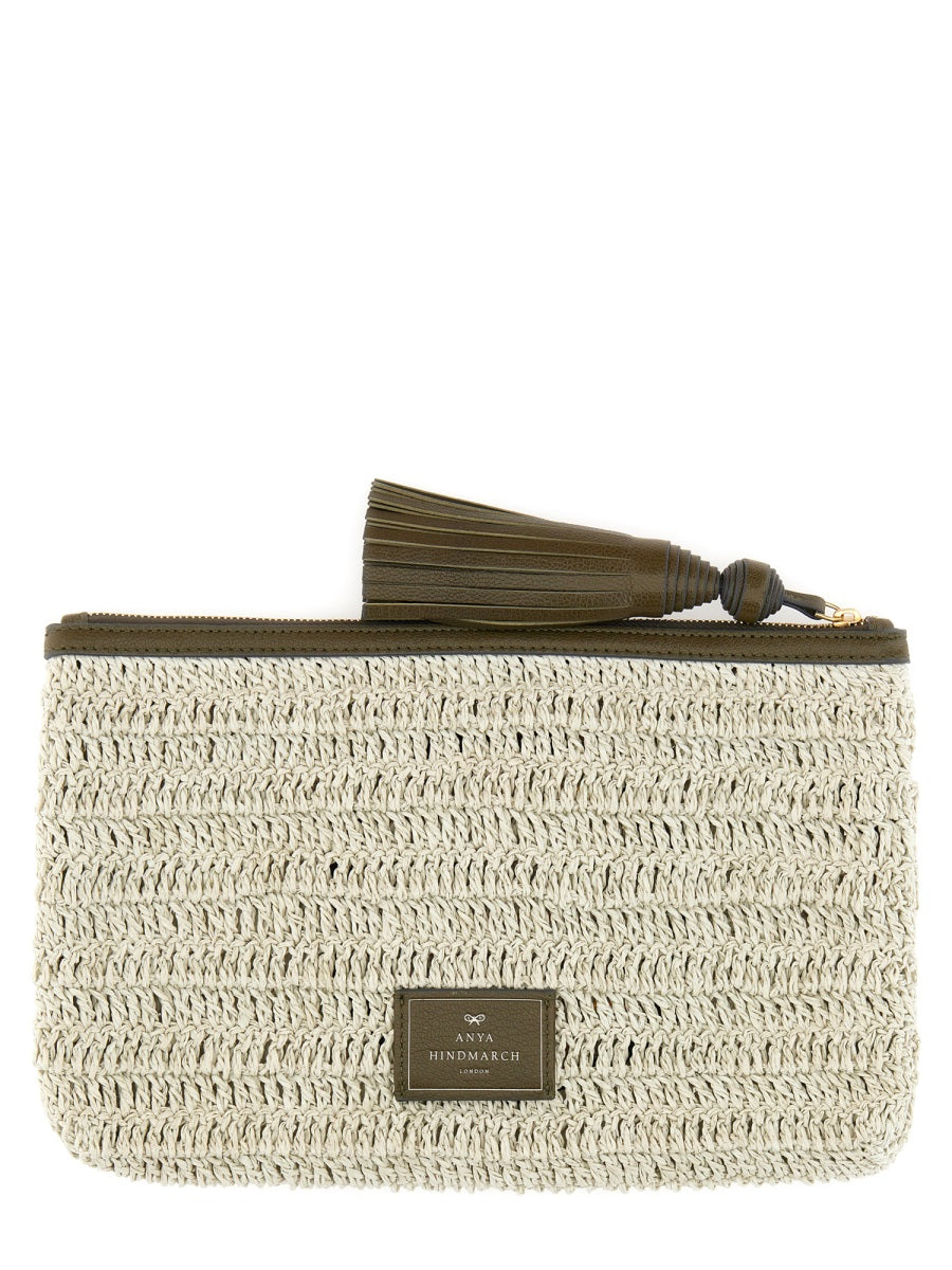 Anya Hindmarch Women Clutch Bag "Wink"