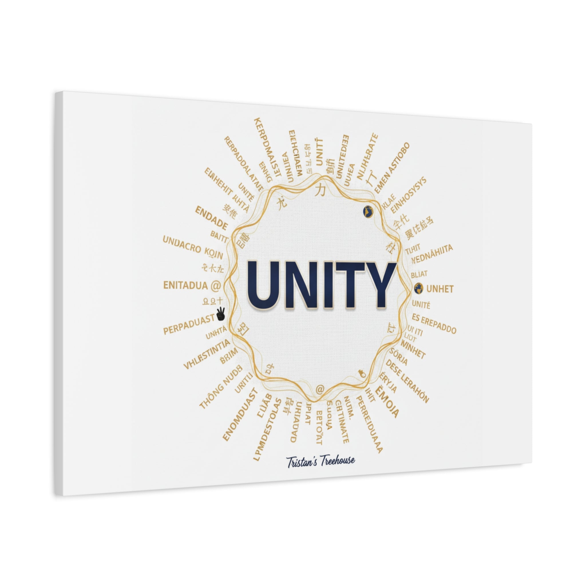 UNITY Canvas, Matte Stretched 1.25" | Dry January sober curious decor