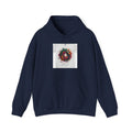 Painterly Abstract Floral Swirl Hoodie | artsy brushstroke apparel